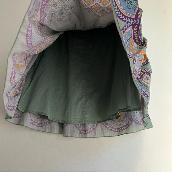 Anthropologie Let Me Be Tiered Bohemian Mini Skirt size Small - Picture 6 of 9